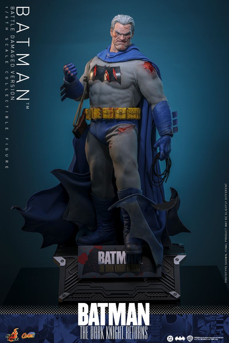 DC Comics Batman: The Dark Knight Returns (Battle Damaged Version) 1/6