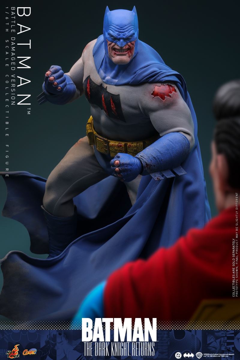 DC Comics Batman: The Dark Knight Returns (Battle Damaged Version) 1/6