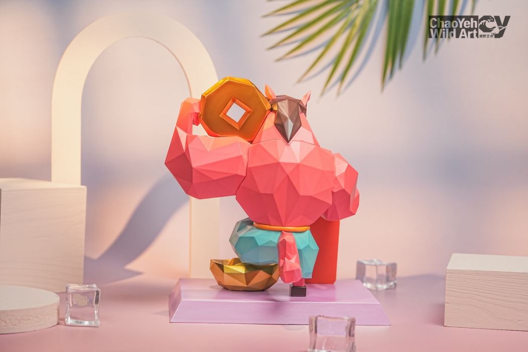 Lucky Horse Year Gift, Trendy Toy Figurine