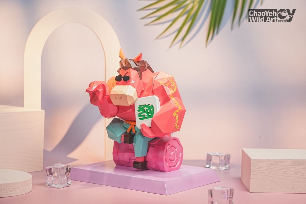 Lucky Horse Year Gift, Trendy Toy Figurine