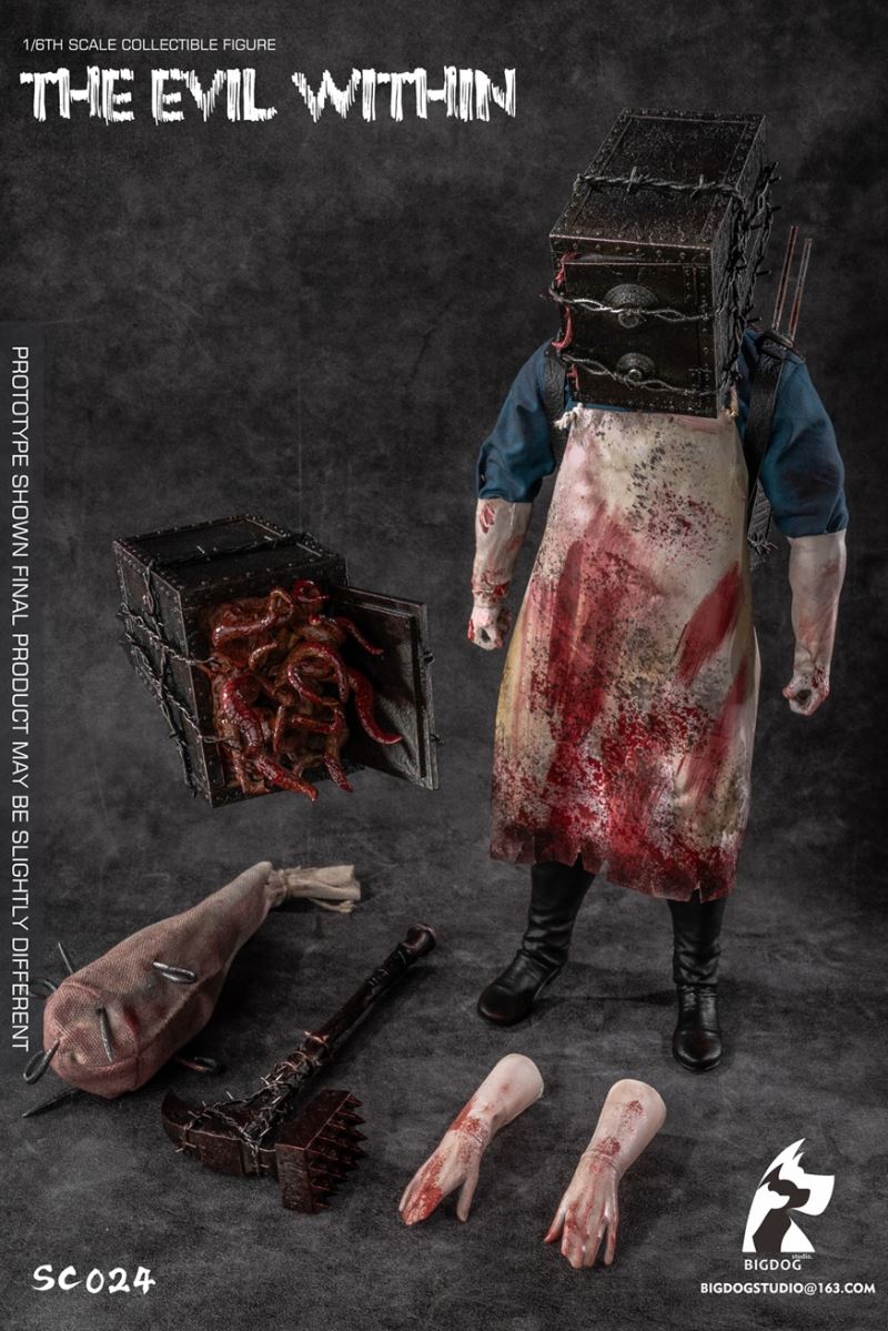 The evil within Sebastian Castellanos & Keeper 1/6