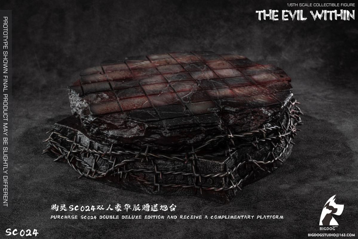 The evil within Sebastian Castellanos & Keeper 1/6