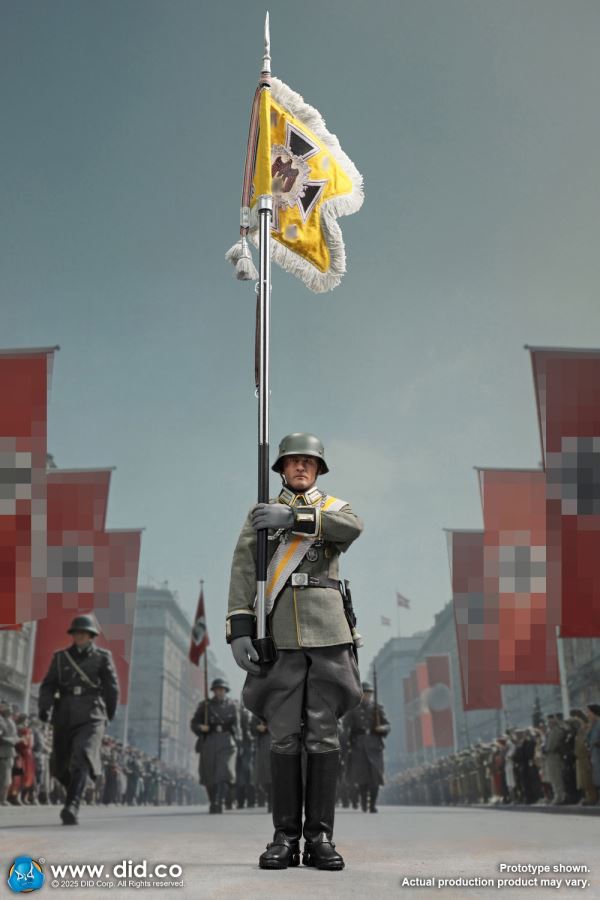 WWII German Cavalry Standard Bearer - Ansermo 1/6