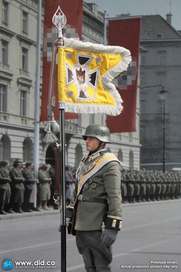 WWII German Cavalry Standard Bearer - Ansermo 1/6