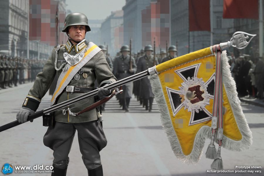 WWII German Cavalry Standard Bearer - Ansermo 1/6