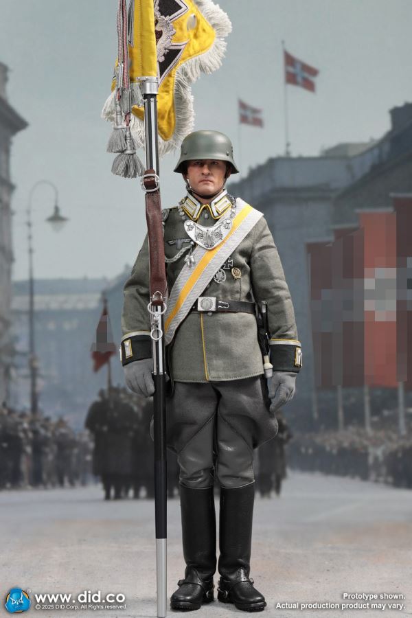 WWII German Cavalry Standard Bearer - Ansermo 1/6