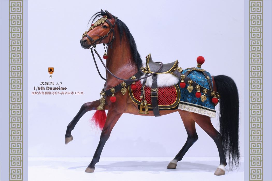 Lifelike Animal Models, Part 62 - Ferghana Horse 2.0 1/6