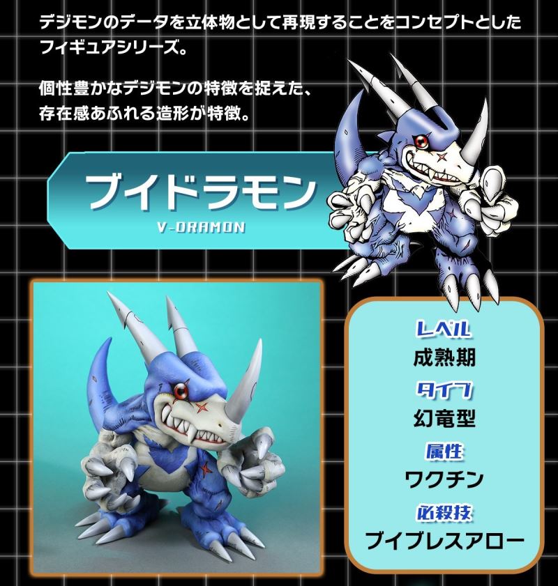 Digimon Real Data Collection V-dramon
