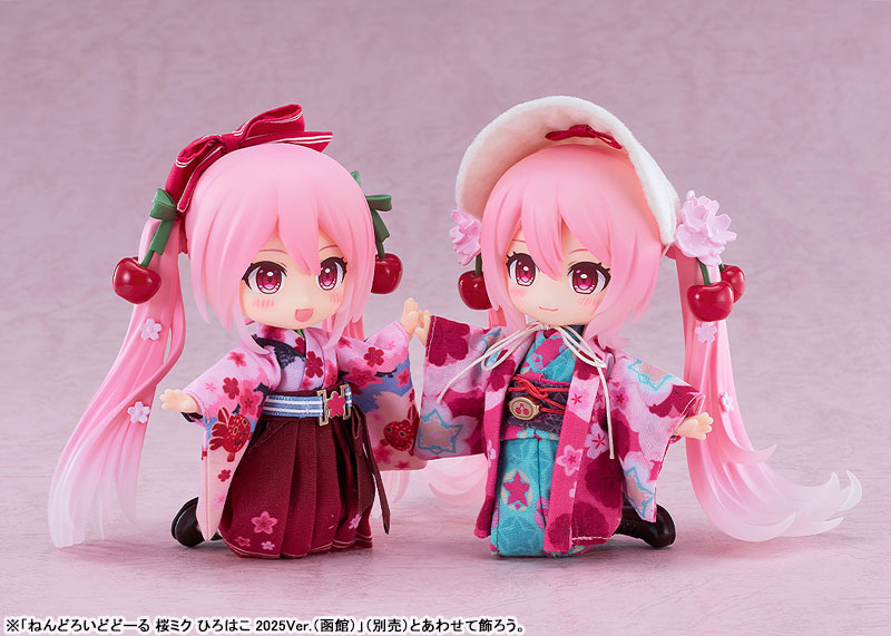 Nendoroid Doll Character Vocal Series 01 Hatsune Miku Sakura Miku: Hirohako 2025 Ver. (Hirosaki)