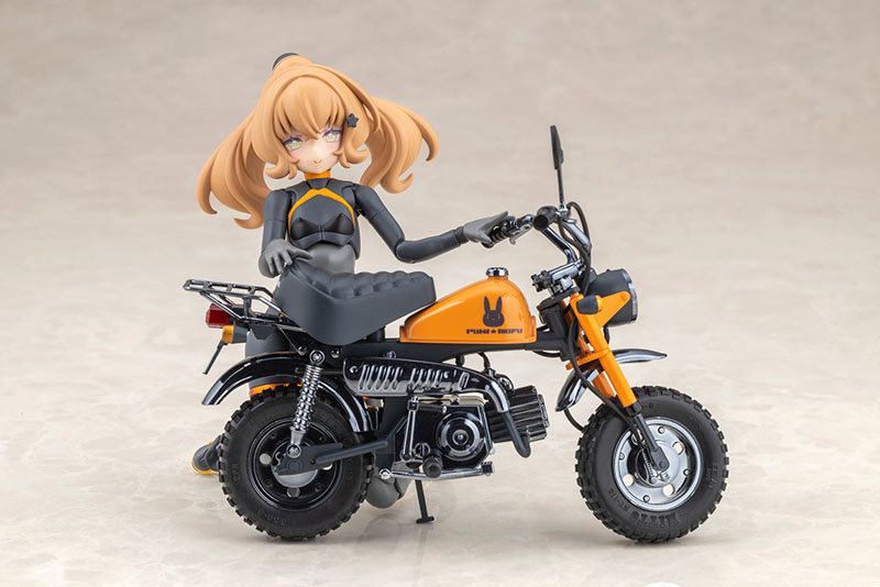 Megami Device PUNI MOFU RACING TU with Honda Z50J-1 Monkey