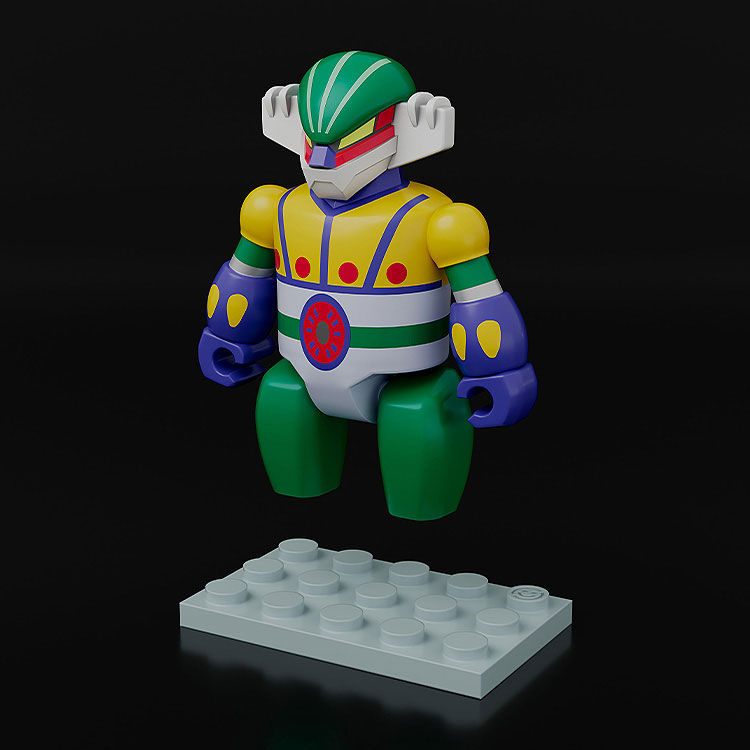BRICKROID Steel Jeeg: Pantheroid Set