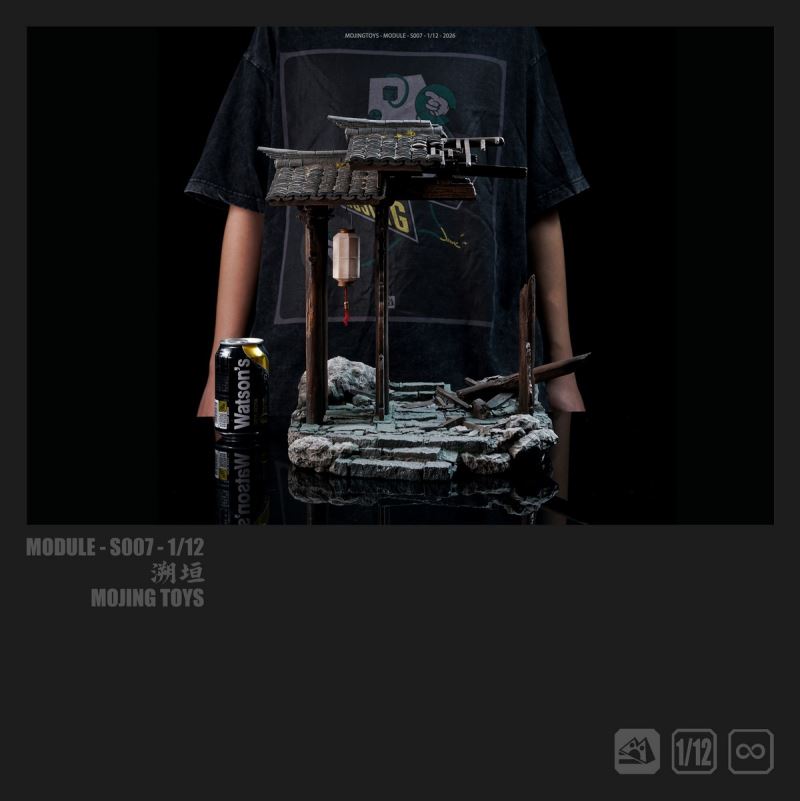 Tracing the Wall Ruins of the Mountain Gate - Ancient Style Scene