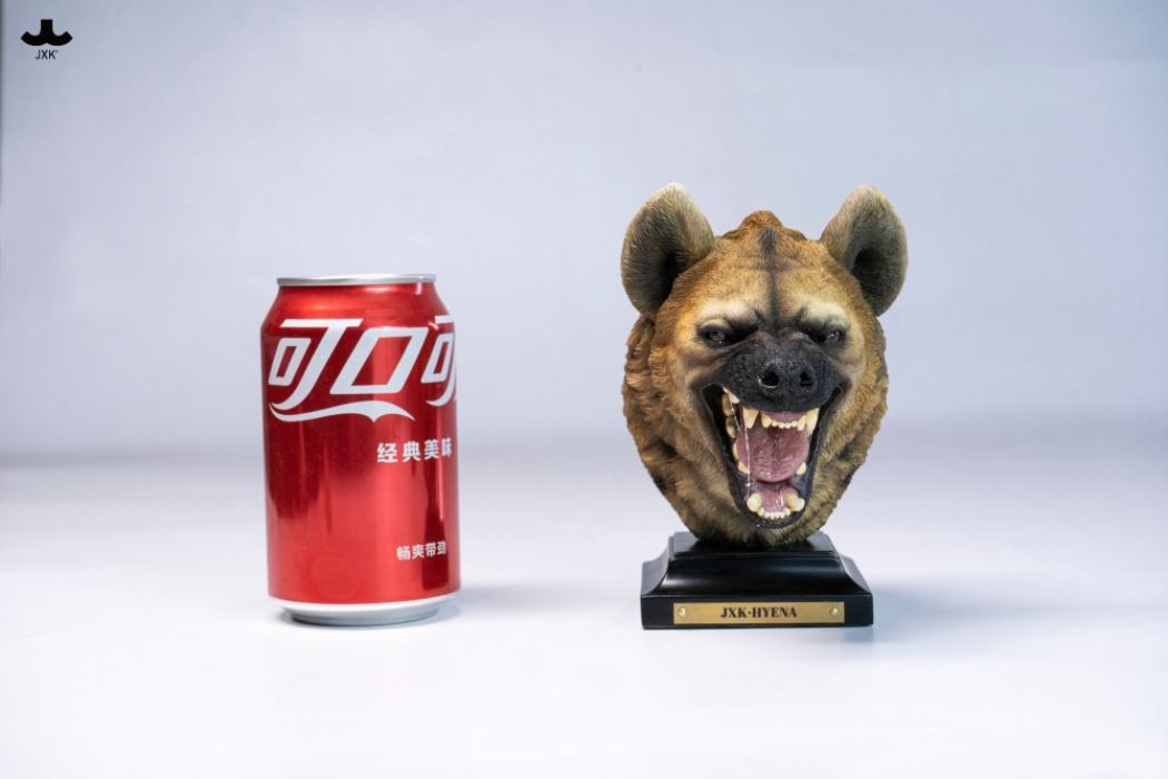Hyena Head Sculpture