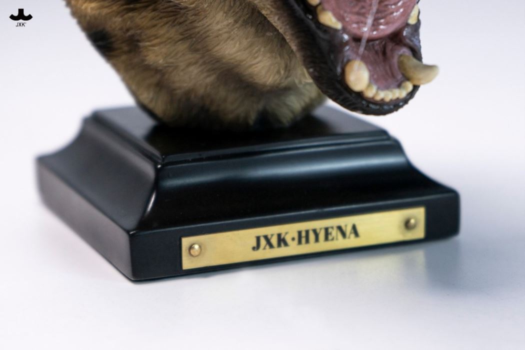 Hyena Head Sculpture