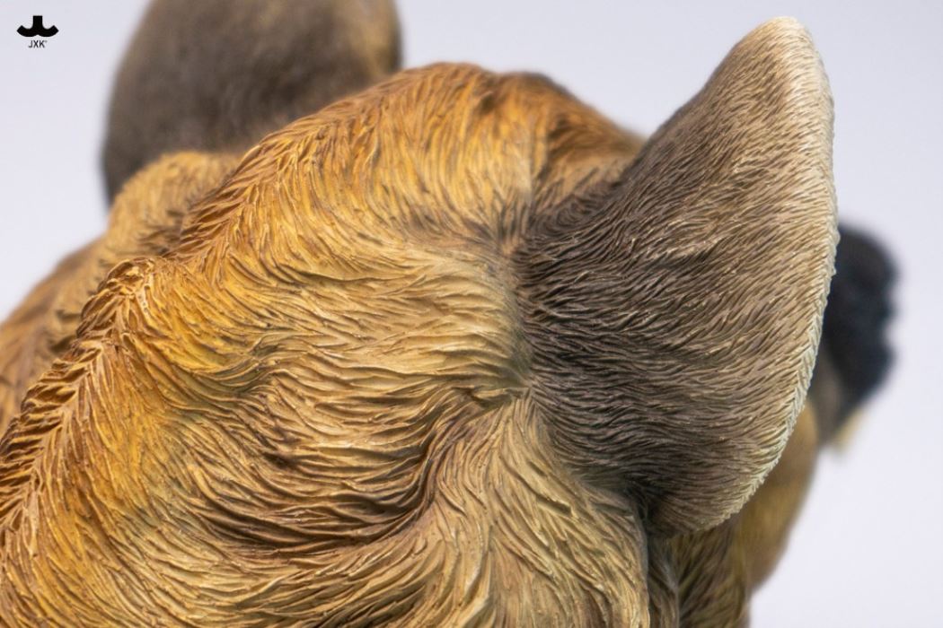 Hyena Head Sculpture