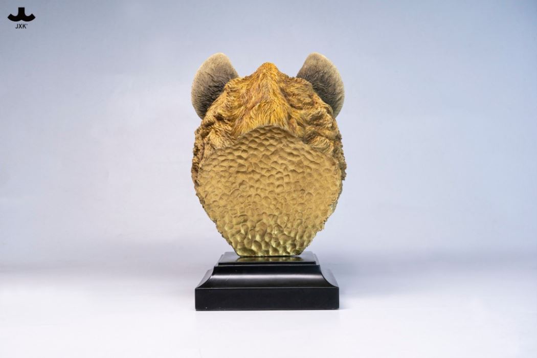 Hyena Head Sculpture