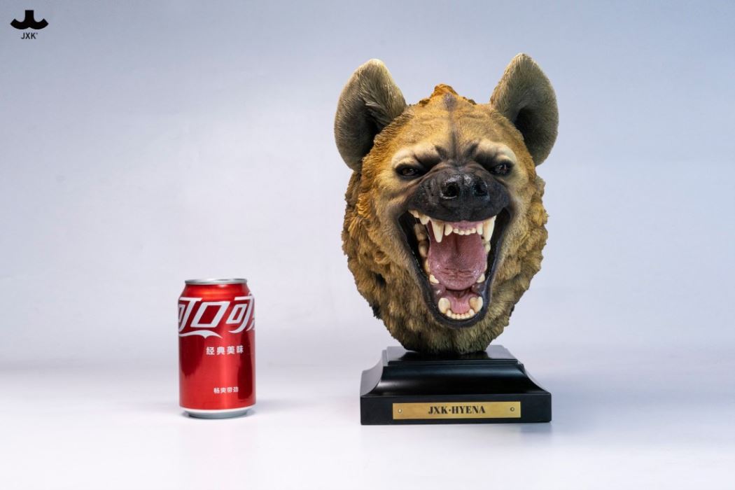 Hyena Head Sculpture