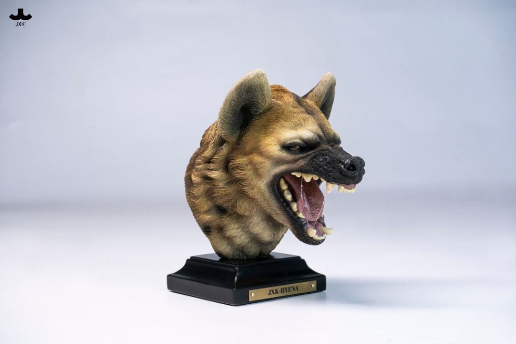 Hyena Head Sculpture