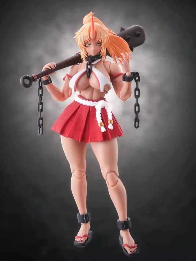 RPGEX-08 Oni Miko Second Daughter Momiji 1/12