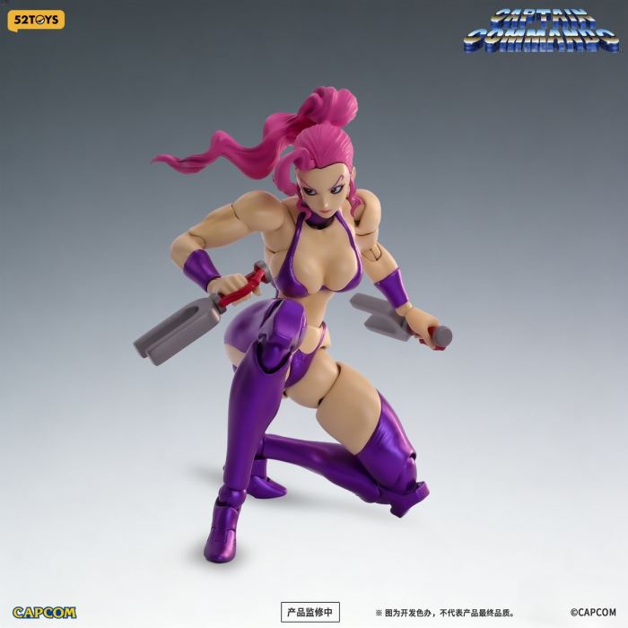 Lightning Dancer Carol [Electric Girl] - Captain Commando