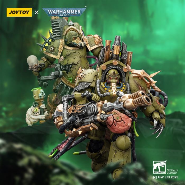 Warhammer - Death Guard Stink Pathogen & Virus Lord 1/18