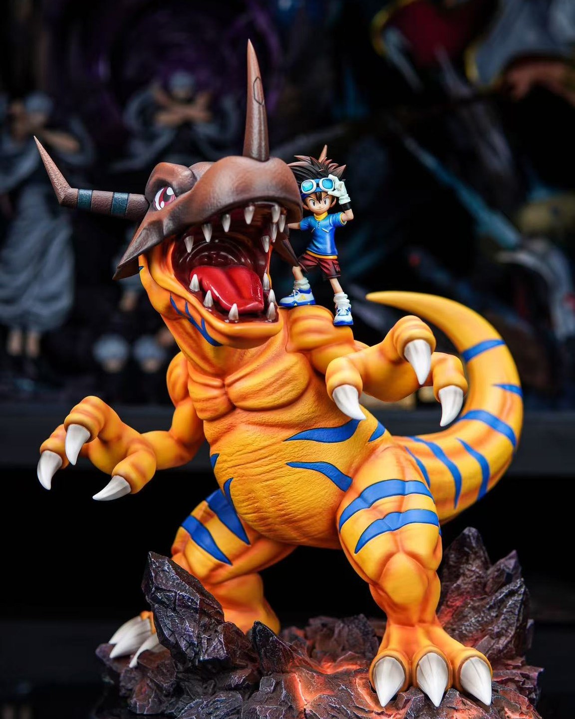 Greymon x Yagami Taichi - Digimon