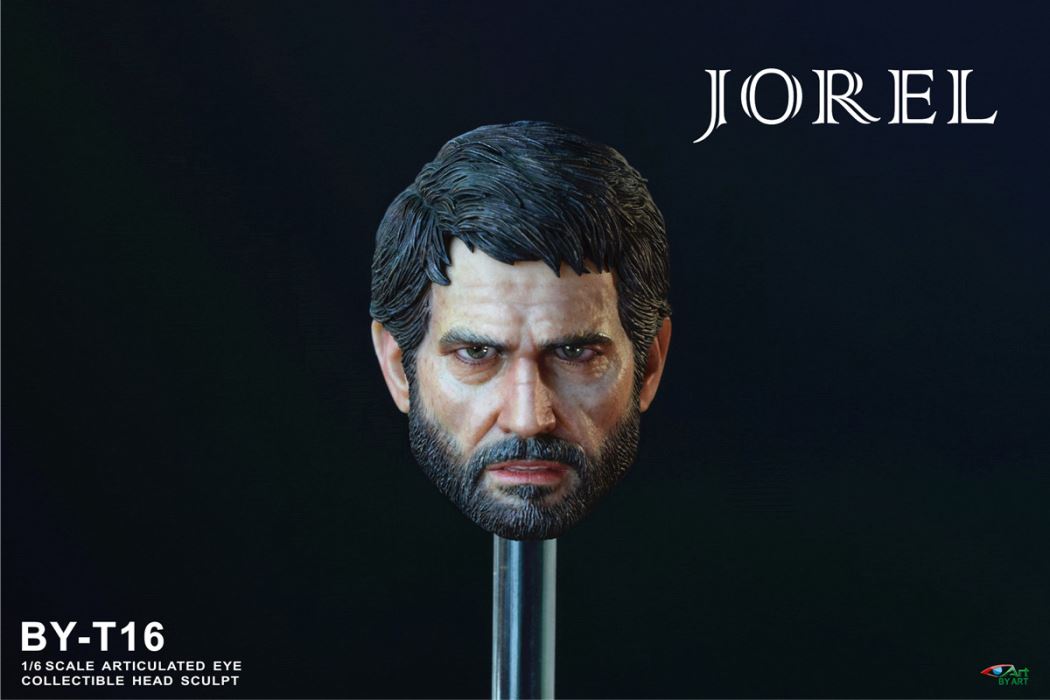 Articulated Eye Head Sculpt [BY-T16] JOREL / [BY-T17] ELLY 1/6