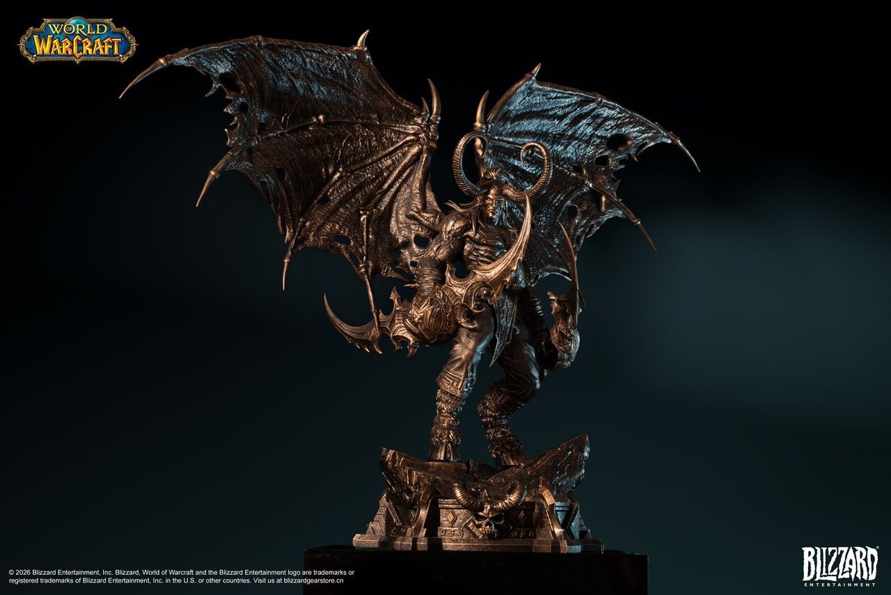 Illidan Stormrage - World of Warcraft [Bronze-Colored] 1/10 