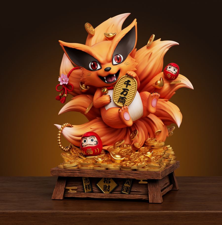 Wealth-Attracting Series - Nine-Tailed Fox