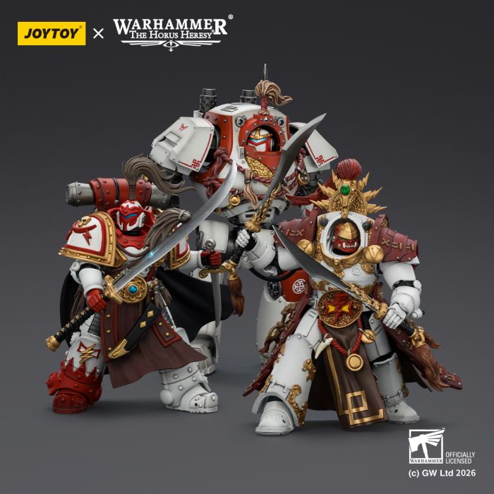 White Scar Legion - Qin Xia Khan's Guard Commander / Shib Khan's Redeemer / Defiant Fearless Mech 1/18