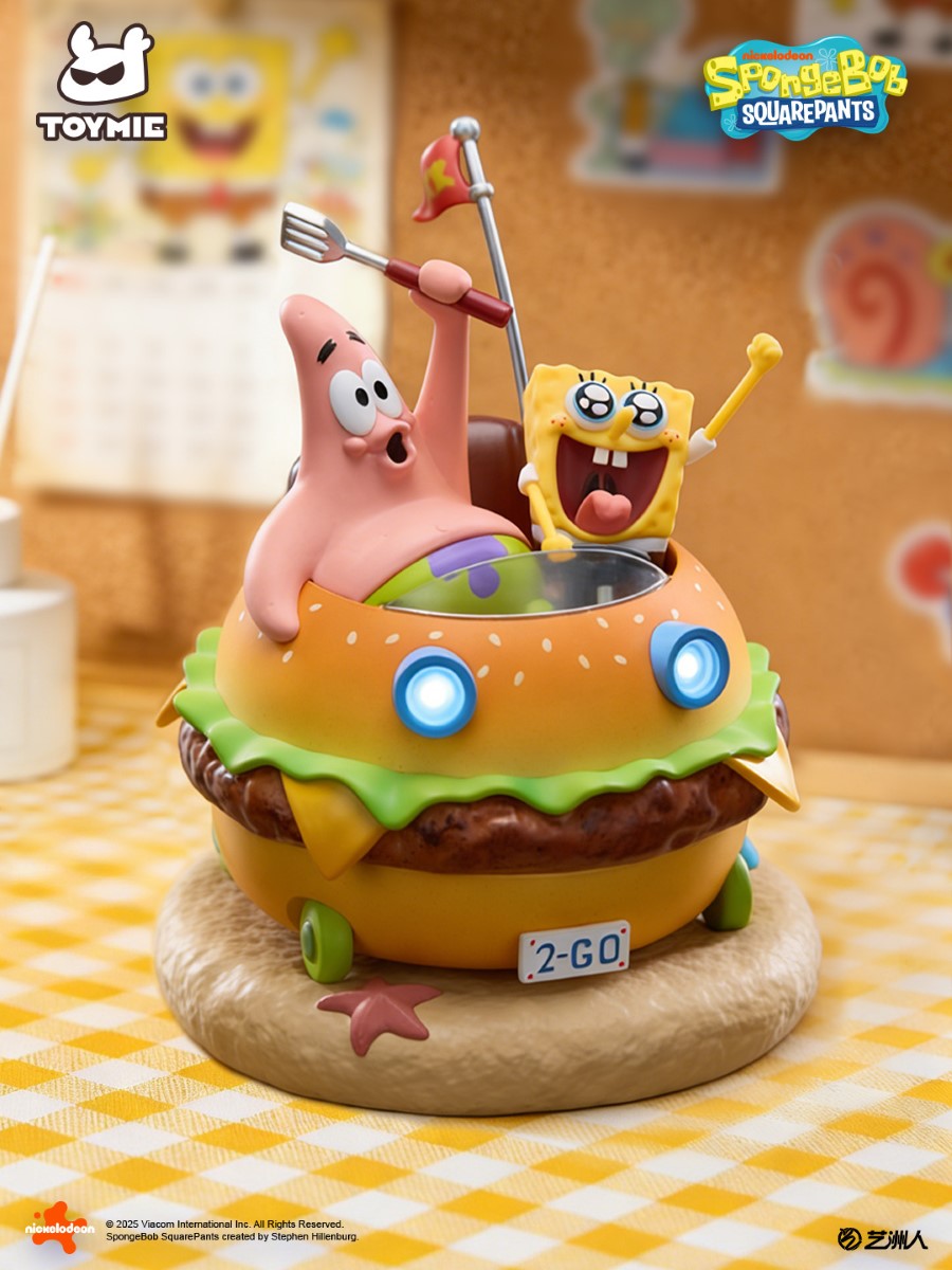 SpongeBob SquarePants Krabby patty Magnetic car