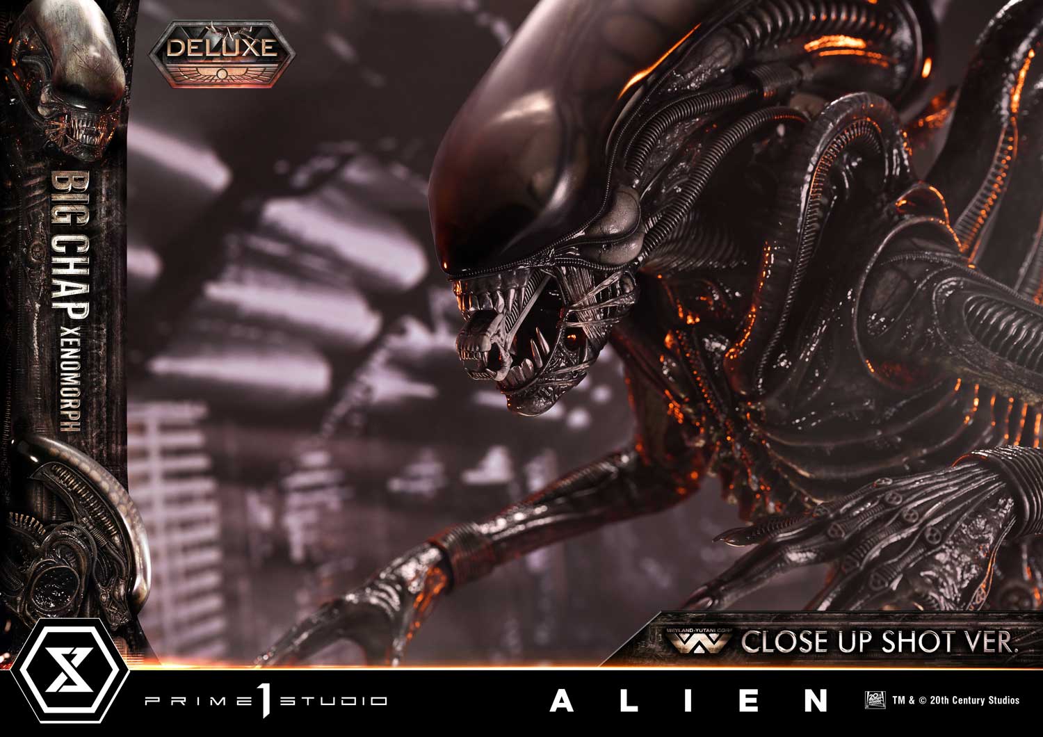 Alien Big Chap Xenomorph Close Up Shot Ver DX Version