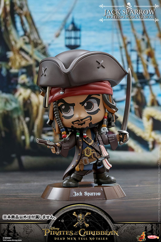 CosBaby Pirates of the Caribbean: Dead men tell no tales Size S Jack Sparrow