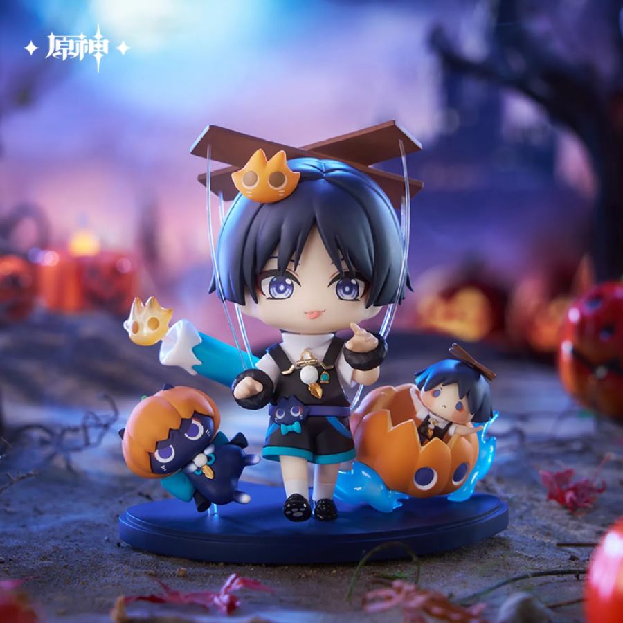 Genshin Impact You Ye Qi Xiang Series Chibi Chara Figure Wanderer