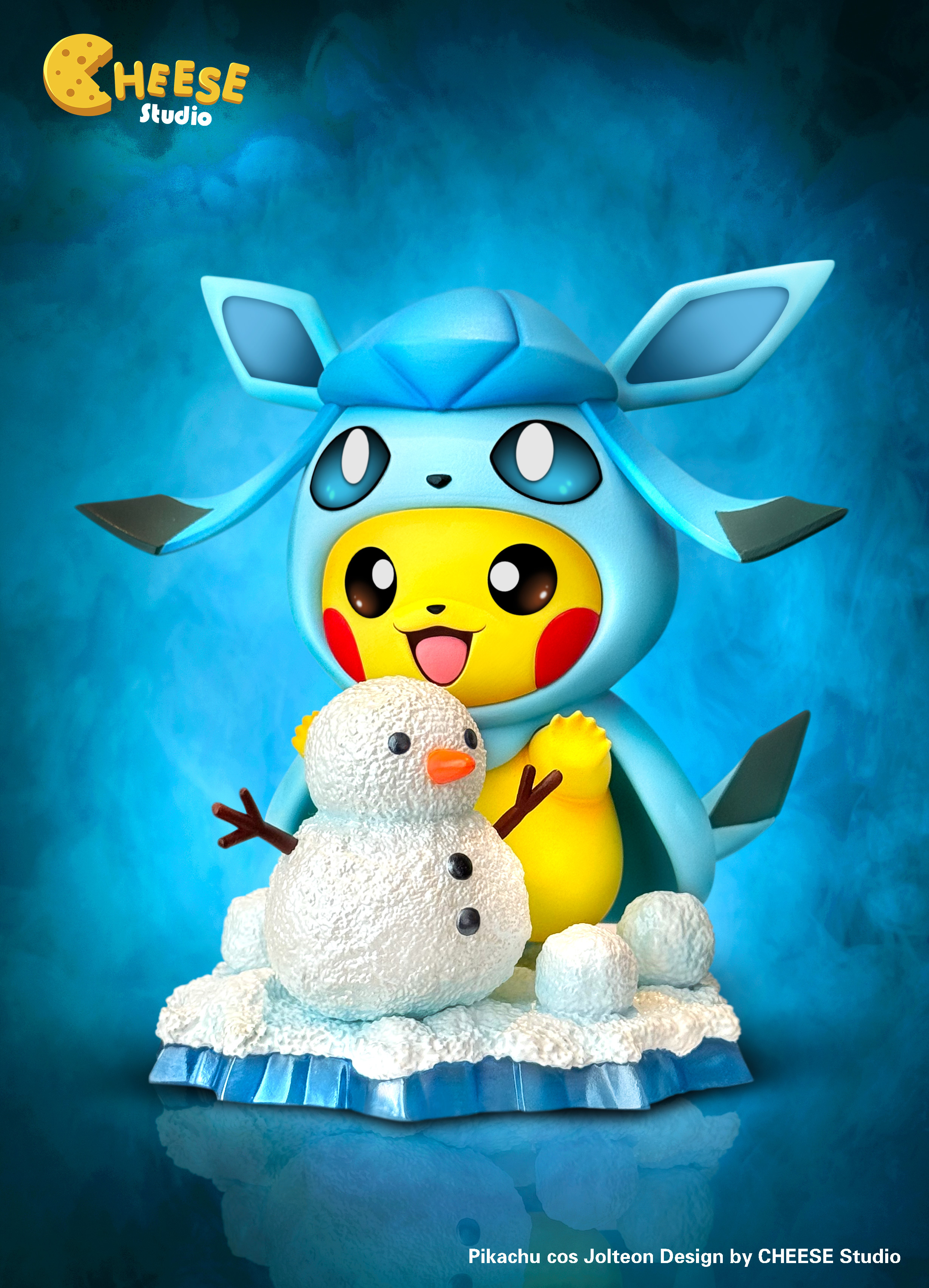 Pikachu cos Glaceon - Pokemon