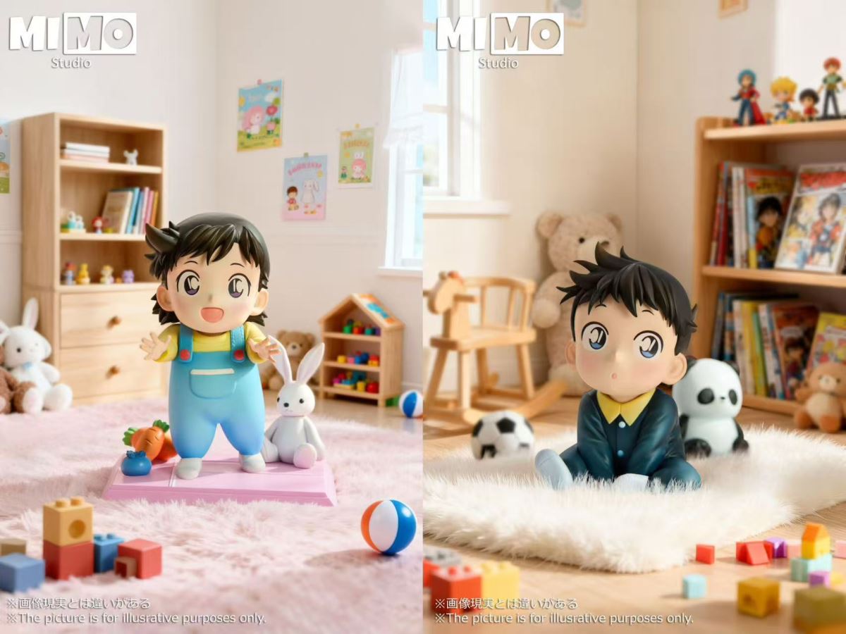 Childhood Conan and Mouri Ran