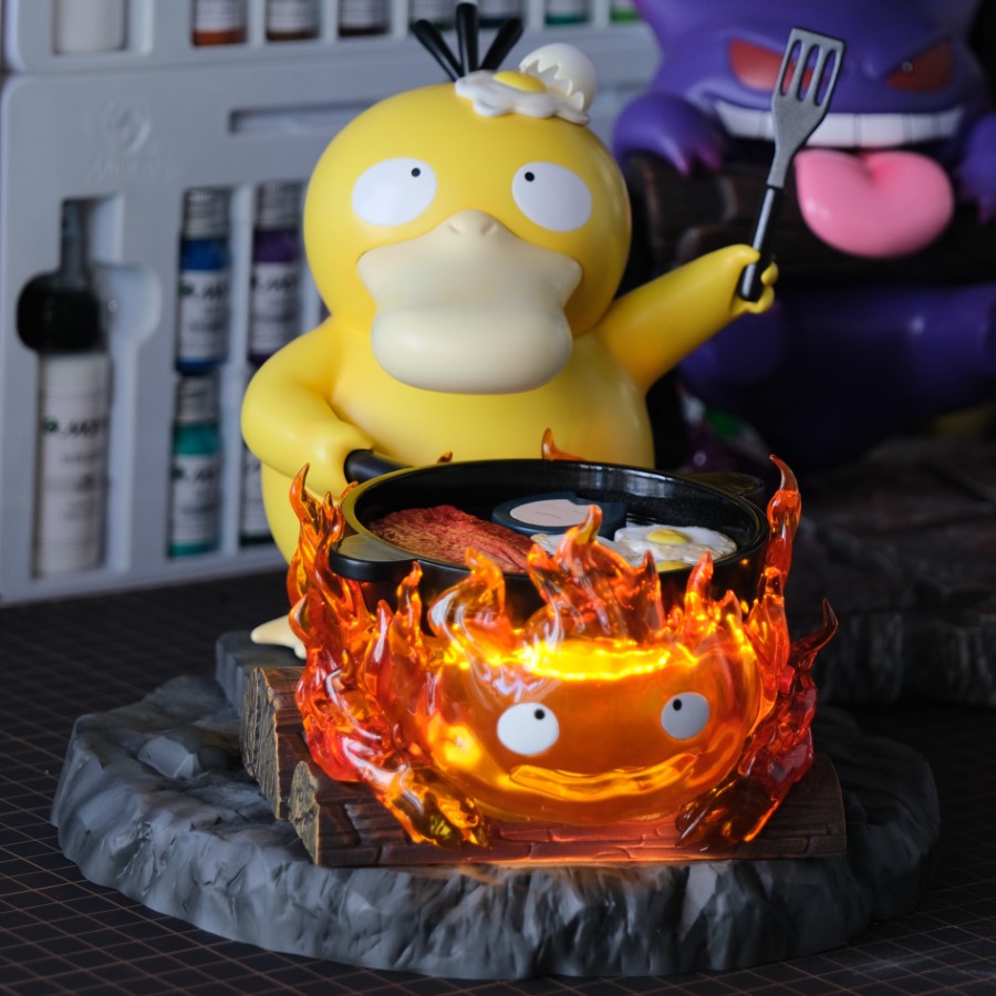 Psyduck & Calcifer