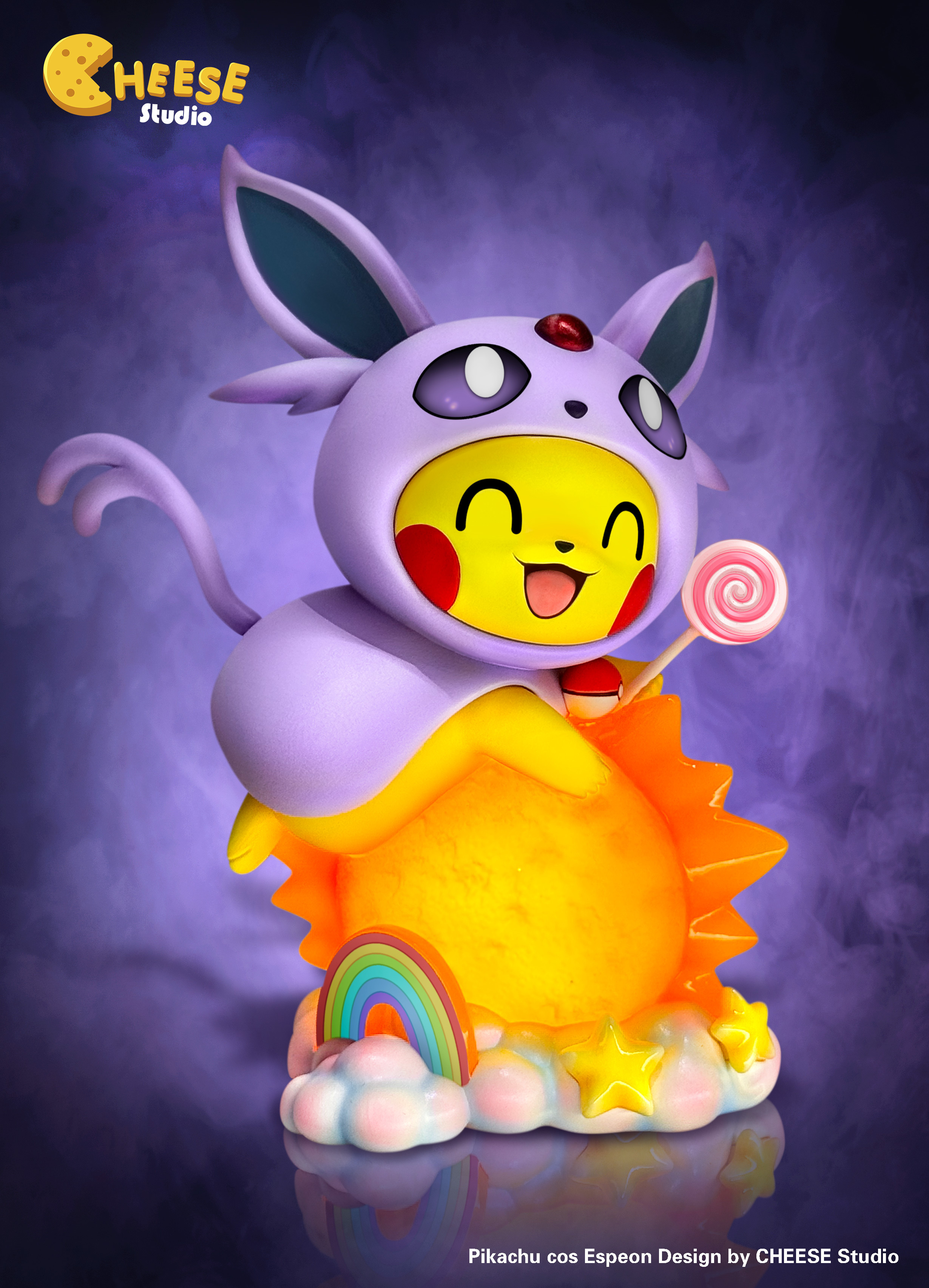 Pikachu cos Espeon - Pokemon