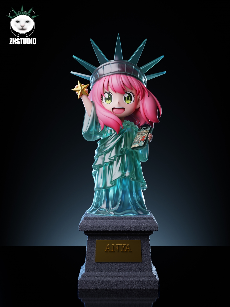 Anya & Frieren cos Statue of Liberty