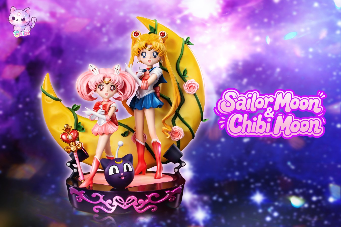 Sailor Moon & Chibi Moon