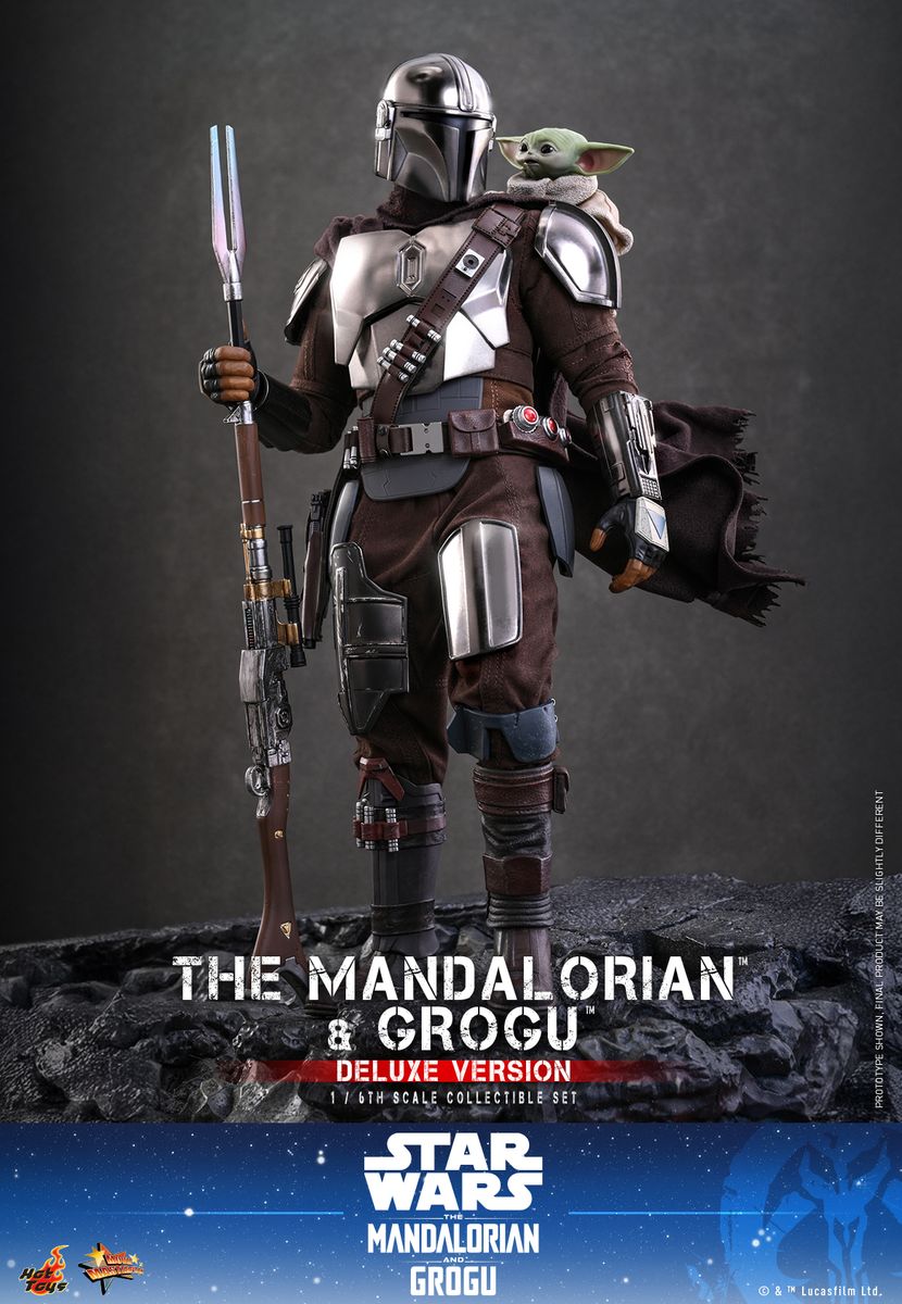 Mando and Grogu - Star Wars 1/6