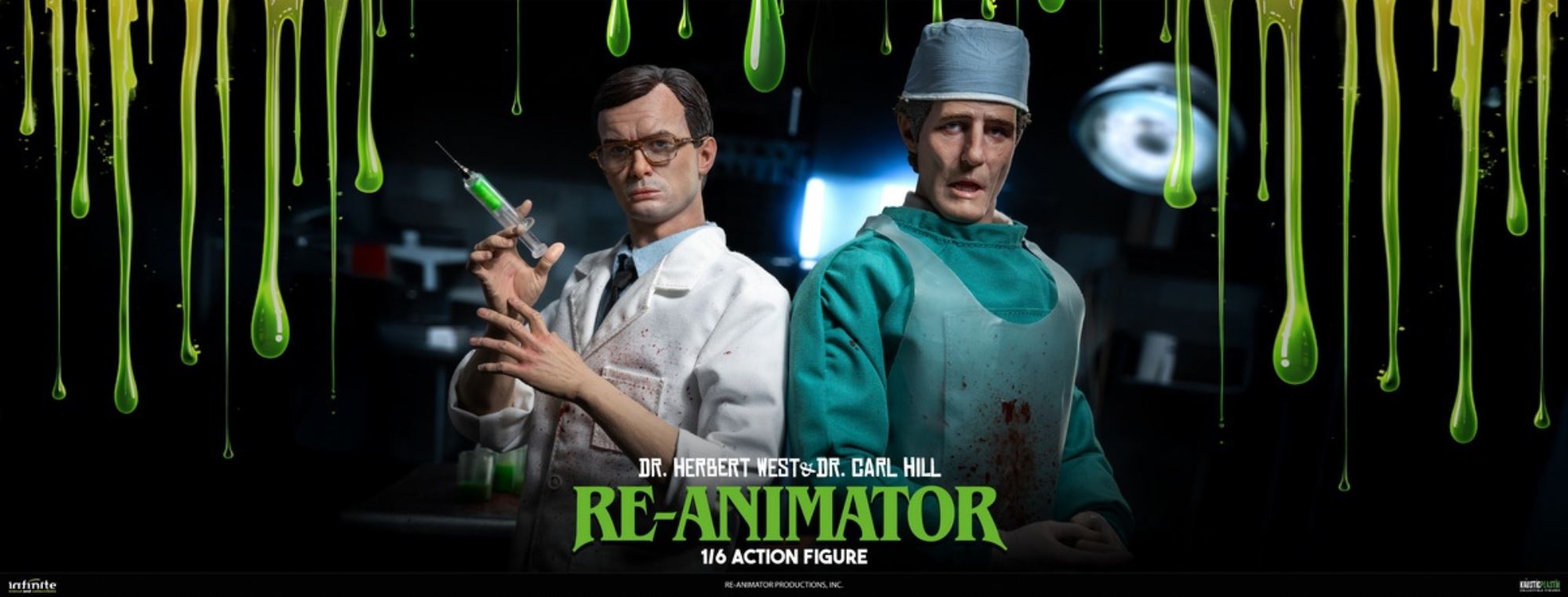 RE-ANIMATOR DOCTOR CARL HILL 1/6