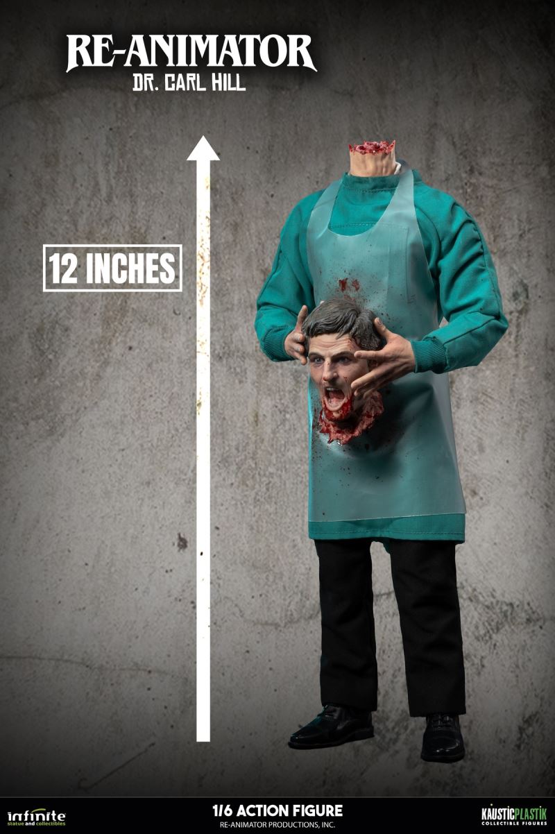 RE-ANIMATOR DOCTOR CARL HILL 1/6