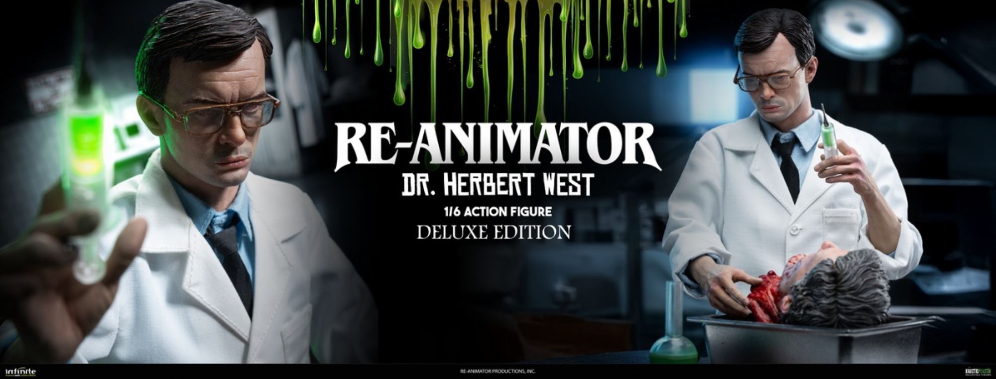 RE-ANIMATOR DOCTOR HERBERT WEST 1/6