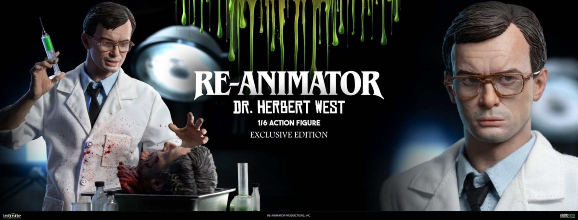 RE-ANIMATOR DOCTOR HERBERT WEST 1/6