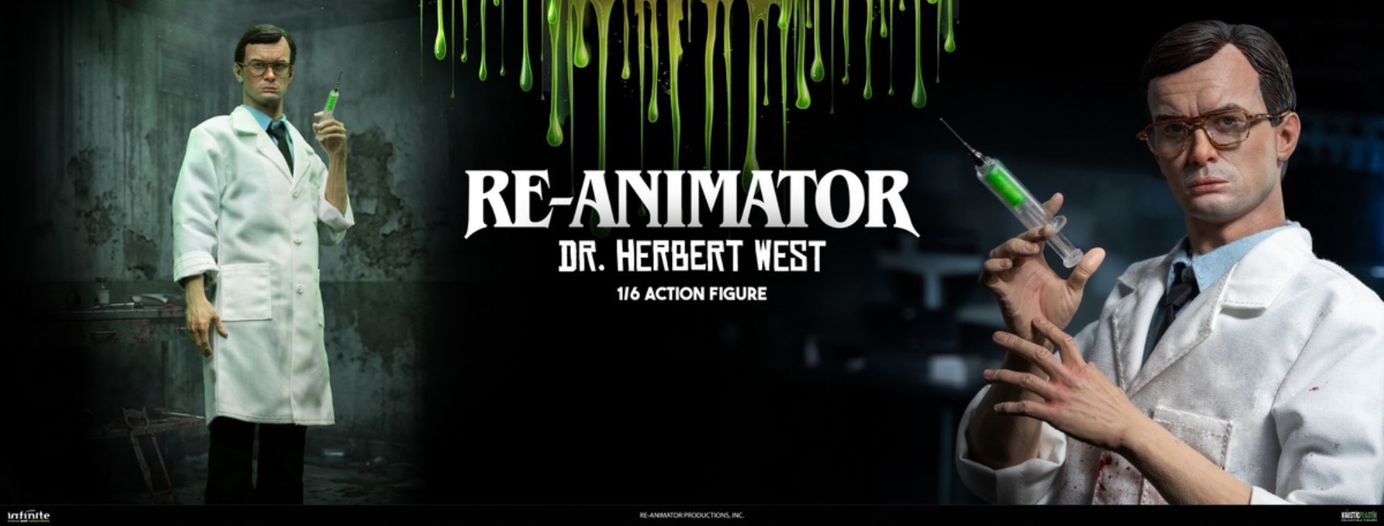 RE-ANIMATOR DOCTOR HERBERT WEST 1/6