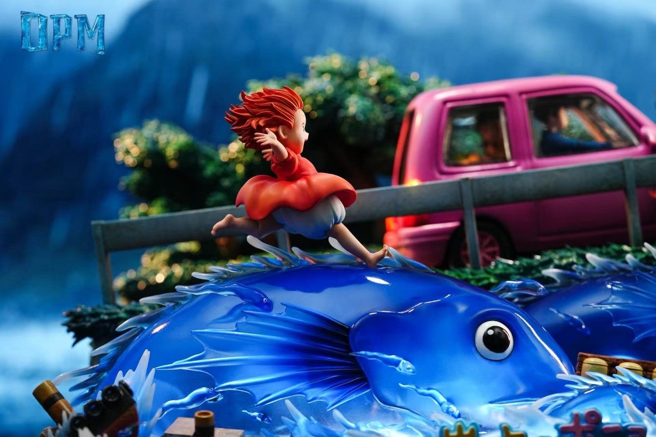 Running Ponyo and Sosuke