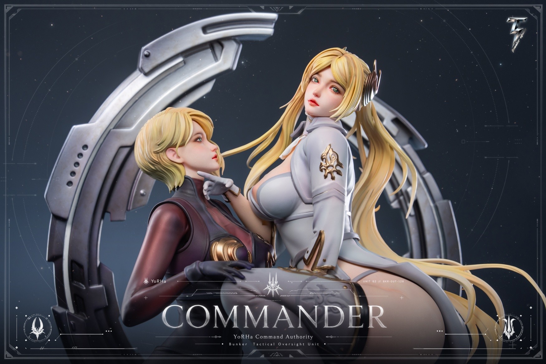 Blonde Mature Woman Commander - NieR: Automata