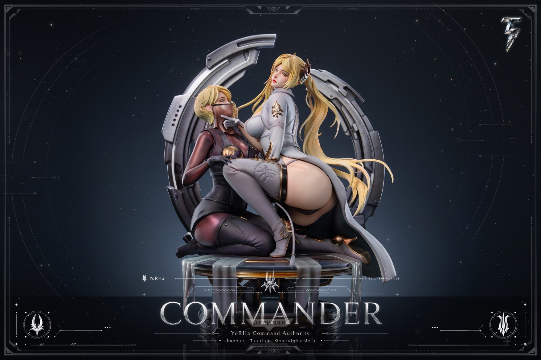 Blonde Mature Woman Commander - NieR: Automata