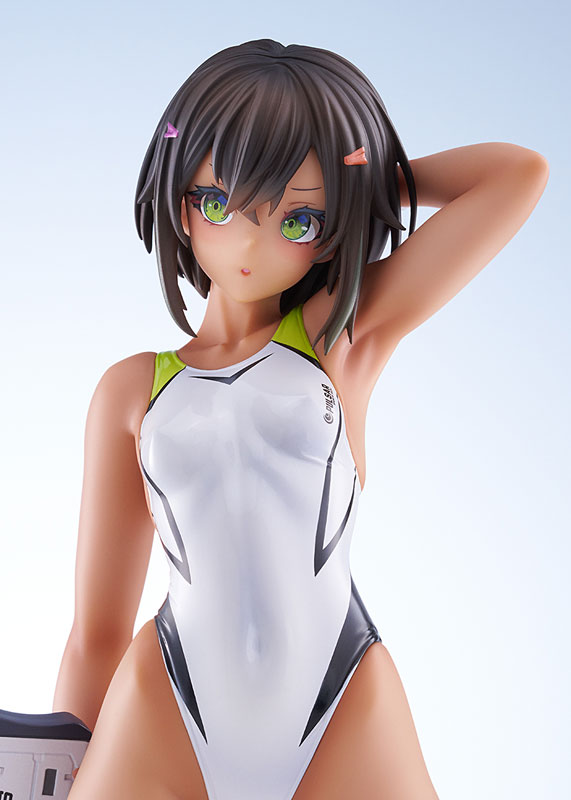 ARMS NOTE Buchou-chan of the Swimming Club Swimsuit Ver. [ Purple / White / Black] 1/7